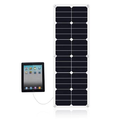 China 40W Sunpower Solar Panel Mono Foldable Dual USB Solar Charger For Phone, Tablet, Powerbank And So On 158.75mmx158.75mm for sale