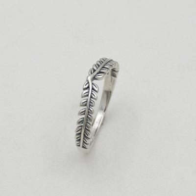 China CLASSIC High Quality Silver Plated Custom Women's Gift Oive Branch Rings Mother's Jewelry Women's Ring for sale