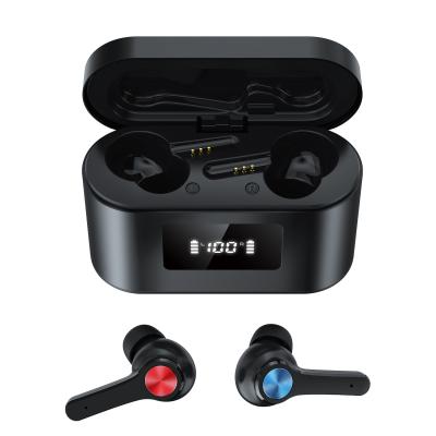 China True Wireless Earbuds Comfortable BT 5.0 Touch Control Headphones With Low Case Bass Headset Wireless Power Charging Bank Best Quality For Sports for sale