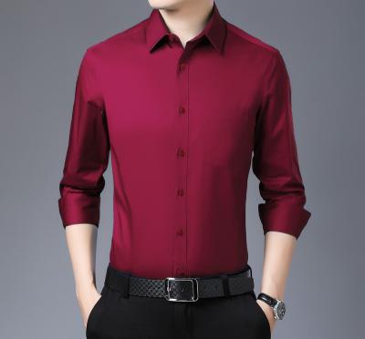 China 2022 Anti-Shrink New Arrive Men's Casual Slim Shirts Cotton Shirt OEM Fashion Long Sleeve Men's Shirts for sale