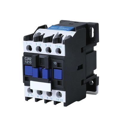 China High Quality Silver Contactor LC1 CJX2-1210 12A 110V 220V 380V NO GOLD AC Contactors CjX2 Contacto CJX2 for sale