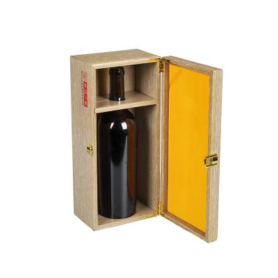 China Recyclable High Quality Portable Custom Gift Wooden Box Laser Logo Wood Double Wine Box With Lid for sale