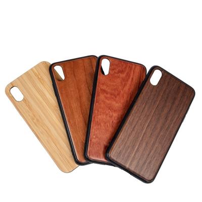 China Luxury Shockproof Natural Solid Wood Custom Wooden Cell Phone Shell For Iphone 12 Xs Max Anti-fall Case for sale