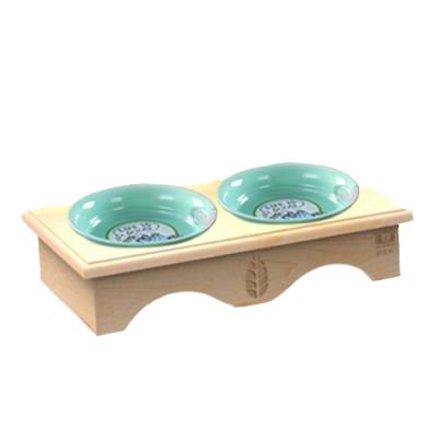 China Viable the latest cat and dog custom pet table pet bowl holder feeding feeder for sale