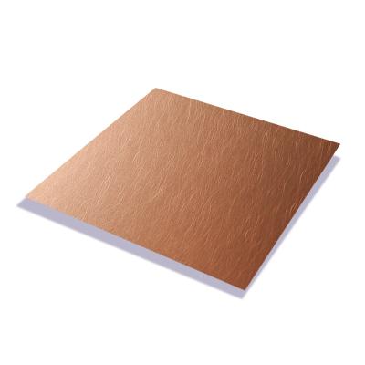 China Construction 430 Polish 201series Vibration Hairline Finish Decorative Stainless Steel Sheet for sale