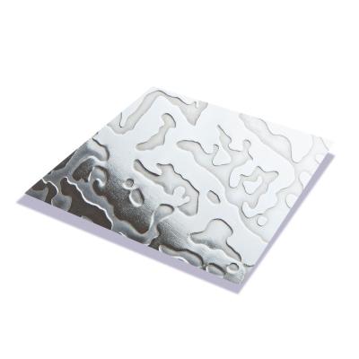 China Construction Mirror Polishing Stainless Steel Sheet 316 Steel Embossed Decorative Stainless Steel for sale