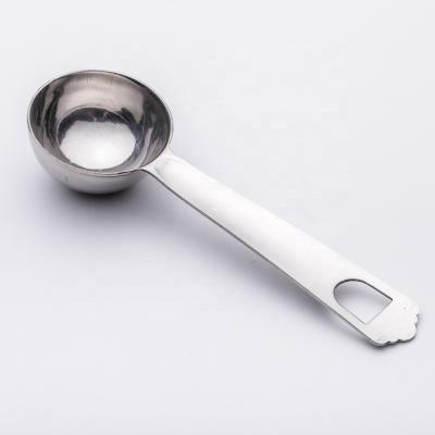 China Sustainable Custom Creative 20ml Scoops 18/8 Stainless Steel Tea Coffee Milk Dosers for sale