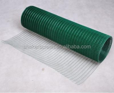 China Construction Wire Mesh PVC Coated Green Color Welded Wire Mesh Price for sale