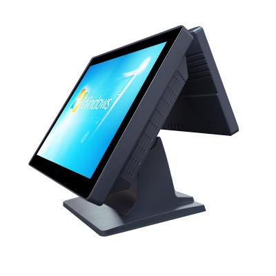 Cina Hotels/Restaurant/Retail store ect 15 inch 10 POS machine terminal J1900 POS touch points 15 inch POS system in vendita