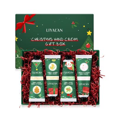 China OEM Anti Aging Moisturizing Anti Chapping Natural Organic Herbal Plants Nourishing 4 in 1 Hand Cream Set for sale