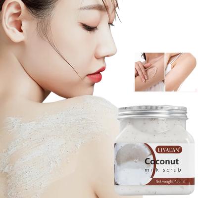 China Exfoliator Private Label 9 Fruit Aroma Natural Organic Whitening Skin Care Scrub Moisturizing Exfoliating Vegan Melting Sugar Body Scrub for sale