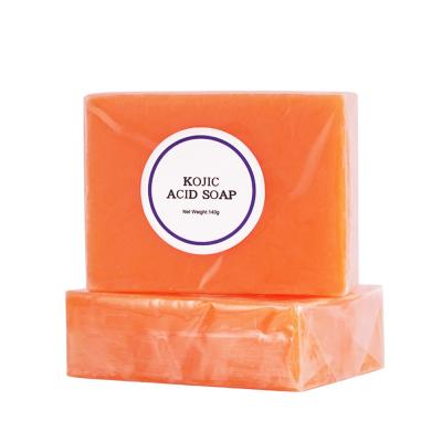 China 140g Natural Organic Basic Cleansing Skin Brightening Bath Soap Handmade Skin Whitening Original Kojic Acid Soap For Skin Care for sale