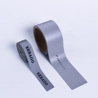 China 50mm*50m Tearable 100% Polyester Laser Printing Reflective Anti-Counterfeit Tapes for sale