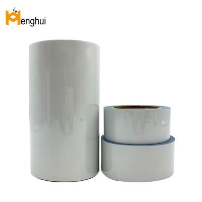 China Tearable Silver Applied Elistic Heat Transfer Reflective Vinyl Film Tape For High Visibility Garment for sale