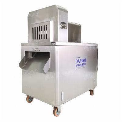 China Automatic hotels meat cuber chicken cutter machine/frozen meat dicer cube cutting machine for sale