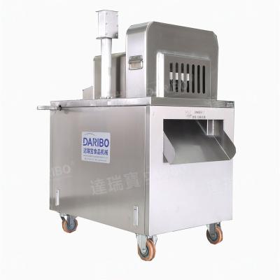 China Multifunctional frozen cube cutting machine whole fresh chicken meat duck fish meat bone cutting machine for sale