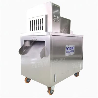 China Frozen Chicken Breast Meat Shredder Dicers Halal Power-saving Chicken Cube Cutting Machine Goat Meat Cutting Machine for sale