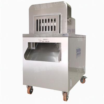 China Automatic Frozen Hotels Commercial Fish Chicken Meat Cube Cutting Machine for sale