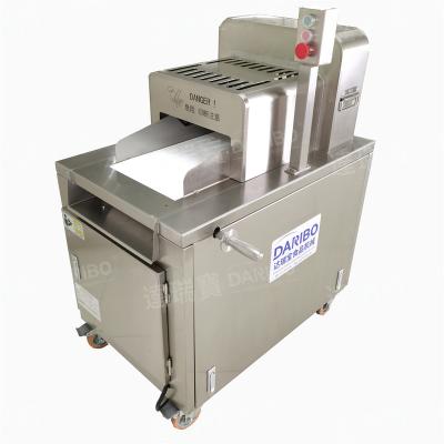 China CE Approved Chicken Meat Dicer Cube Cutting Machine Fish Cutter Hotels Frozen Meat Dicing Strips Cut Small Meat Cutting Machine for sale