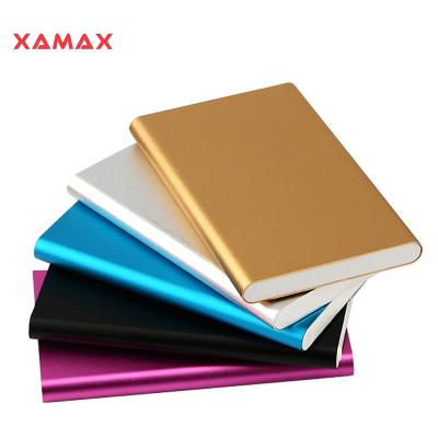 China Custom LOGO Portable Charger Mini Slim Power Bank Wholesale Ultra Thin Aluminum Power Banks 10000mah Pawar Power Bank Battery Charger for sale