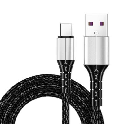 China Smart Fast Charging Phone Aluminum Alloy Palladium Cable Mobile Phone Data Charging Cable For Android iPhone Huawei Xiaomi Samsung for sale