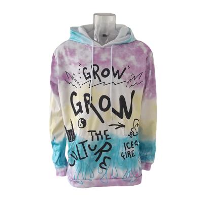 China Casual Sweatshirt Men Hoodies Streetwear Hoody Noise Hip Pop Graffiti Logo Full Printing Letter Anti-Wrinkle Custom Hooded Pullover Men for sale