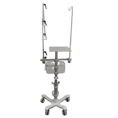 China Chinese top quality mobile hospital emergency oxygen cylinder medical trolley cart for Lowenstein device for sale