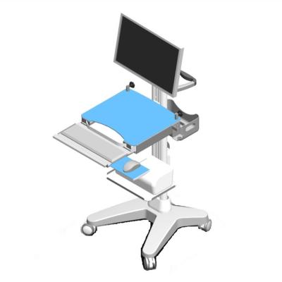 China Chinese Europe Medical Clinic Furniture ECG Computer Hospital Best Selling Emergency Cart for sale