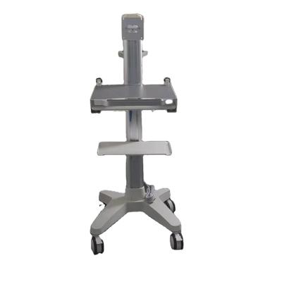 China Modern Medical Instrument Cart Chinese Europe Hospital Cart Rolling Rack Computer Monitor for sale