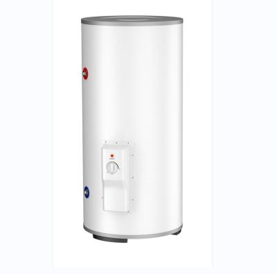 China Single Drum 150 Large Capacity 200 300L Vertical Storage Freestanding Electric Hot Water Heater Boilder and Size Cylinder Enamel Tank for sale