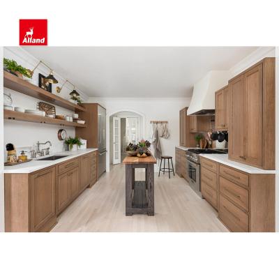 China Allandcabinet Modern Kitchen Dining Room Furniture Sets American Style Flush Inset Custom Face Framed Modern Cabinets for sale