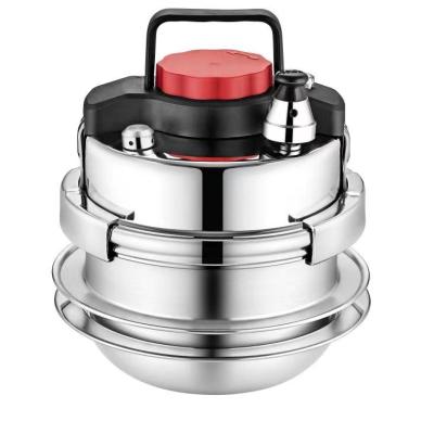 China Sustainable Stainless Steel IH Pressure Cooker Mini Size 1.4L for sale