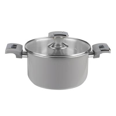 China Mini Stainless Steel Casseruola Liner Insulated Spray Soup Pot Food Warmer Casserole for sale