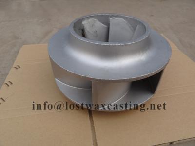 China Stainless Steel Investment Casting Impeller for sale