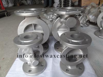 China Silica Sol Investment Casting Stainless Steel valve parts for sale