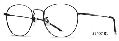 Китай Рамки Eyeglasses металла людей женщин на круглый объектив 81407 B1/B2 продается