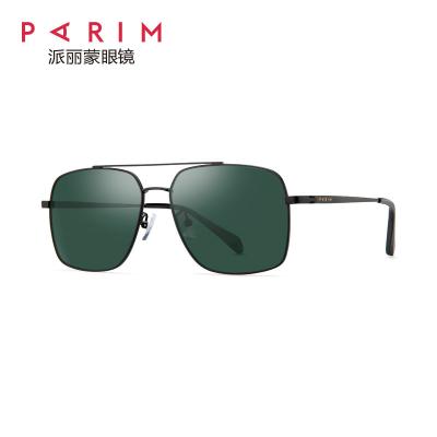 Chine Protection UV bleue grise de vert multiple de couleur de lunettes de soleil polarisée par cadre en métal d'hommes à vendre