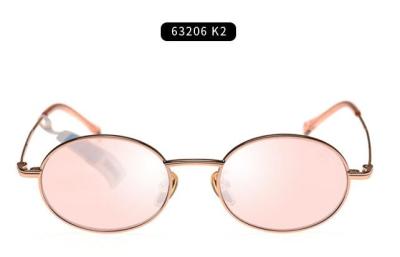 China KIDS NON PORLARIZED SUNGALSSES 63206 MATAL FRAME OVAL LENS GIRL UNISEX STYLE for sale