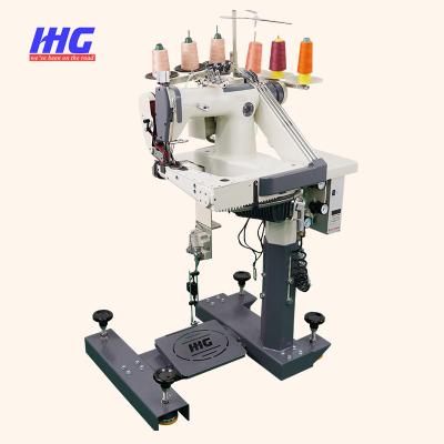 China Efficient Used Feed Off Arm 3 Needle Sewing Machine Industrial For Jeans for sale