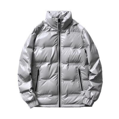 China Factory Price Breathable Padded Winter Ultralight Mens Down Jacket Lightly With Hood Ornament Padded Down Jacket Men for sale