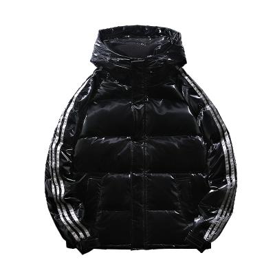 China Pure Winter Men's Simple Color Breathable Padded Outdoor Hooded Windproof Men Overcoat Waterproof Down Jacket Down Jacket Light Weight for sale