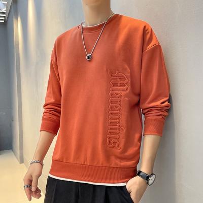 China 2021 Anti-Wrinkle Custom High Street Hip Hop Logo 100% Cotton Long Sleeve Kangaroo Pocket Plus Size Mens Hoodies for sale