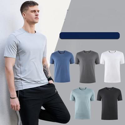 China 2022 Hot Selling Large Half-sleeve Breathable Comfortable Sports Clothes Mens T-shirts Plus Size Mens Shirts For Men for sale