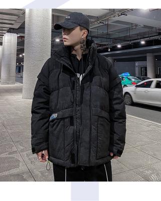 China Hip Hop Fashion Loose Casual Men's Breathable Clothing Down Jacket Men's Down Jacket Shiny Warm Men's Down Jacket Men's Breathable Clothing for sale