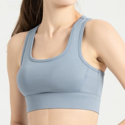 China Fashionable design breathable outdoor sports yoga bra for girls and women running fitness yoga underwear sports bra for sale