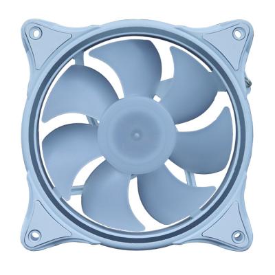 China Chinese brand customizable mute computer pwm fan 120mm pc cpu cooling rgb fans for sale