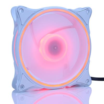 China Free Sample 3 in 1 Universal Interface LED Light RGB Gaming PC Computer Fan LED Multi-Colors 120mm CPU Cooler Fan RGB Computer F for sale