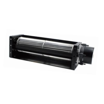 China Long life power supply 12v 50mm series steam oven blower DC electric motor air curtain cross-flow fan for sale