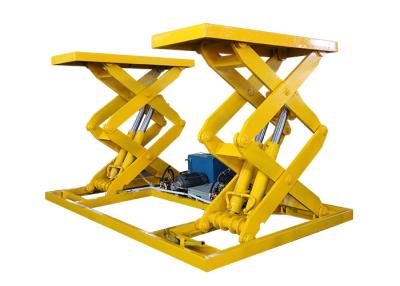 China Unmovable Stationary Scissor Lift 4m Height Hydraulic Platform Lift for sale