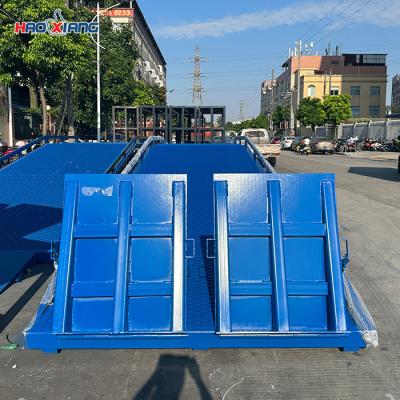 China 8T-20T Mobile Dock Ramp Portable Forklift Ramp With Non Slip Surface for sale